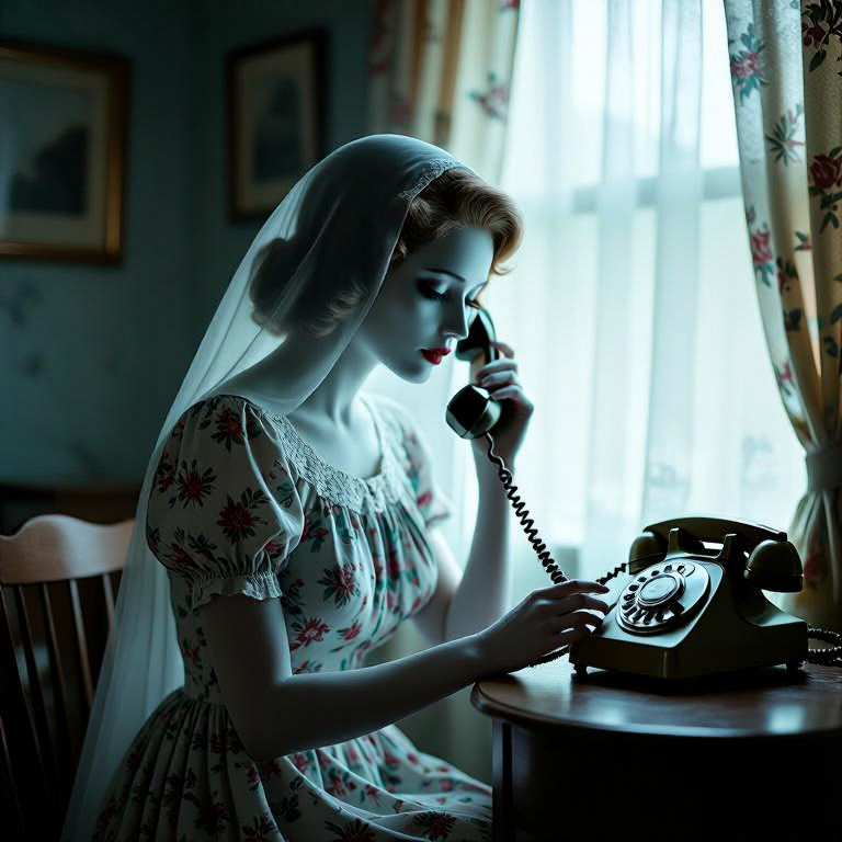 Fantôme au téléphone